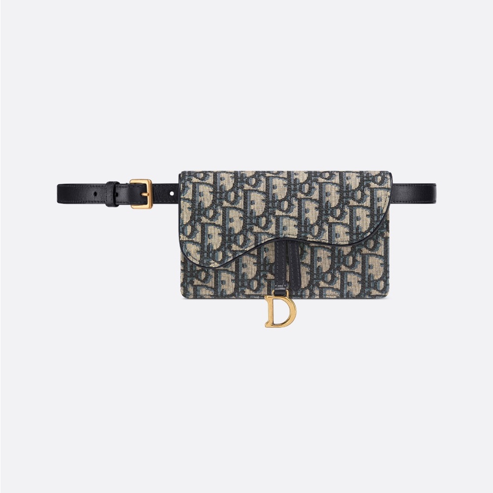 Dior saddle bag pouch 100% authentic - receipt and box included